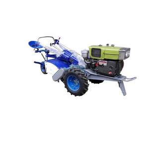Venta al por mayor mejor 10HP de dos ruedas de la granja caminar Mini-Tractor pequeño de granja de mano con motor de bomba y caja de cambios Precio - Product Image 3