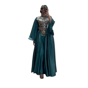 Costume Anarkali de mariage afghan-Costume Anarkali lourd-Robe Kuchi afghane-Robe Kuchi vintage de style Anarkali - Product Image 1