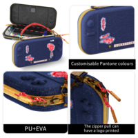 Tas Travel Kustom Produsen Buckroo Cat Series untuk Nintendo Switch 2, Hard EVA Zipper, Anti Guncangan, Pelindung