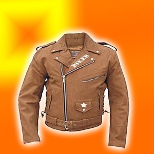 Vêtements de sport vintage personnalisés de haute qualité veste en cuir de tourisme et de course pour hommes avec accents en peau de mouton vélo moto équitation - Product Image 2