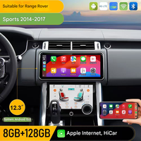Radio para Auto RoadNavi de 12.3 Pulgadas con Pantalla Táctil Abatible - Compatible con Land Rover Range Rover Sport L494 (2013-2017)