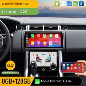 วิทยุติดรถยนต์ระบบแอนดรอยด์ RoadNavi ขนาด 12.3 นิ้ว พร้อมหน้าจอสัมผัสแบบพลิกได้ - เหมาะสำหรับรถยนต์แลนด์โรเวอร์ เรนจ์โรเวอร์ สปอร์ต L494 (2013-2017) - Product Image 2