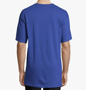 T-shirt personnalisé avec design avant et arrière pour hommes T-shirt à col rond en coton épais Vente en gros T-shirt 100% coton de haute qualité - Product Image 5