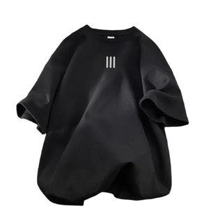 Camisa Essentials Camisetas de hip hop de gran tamaño Camiseta de hombre de peso pesado personalizada - Product Image 1