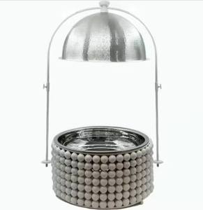 Versatile Iron <b>Wire</b> Metal Catering Hot Pot with Hammered Design and Customized Size for Food Serving at Unbeatable Prices - Product Image 3