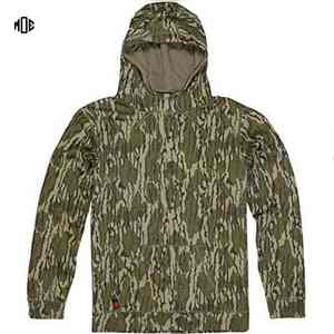 Sweat à capuche vintage de chasse OEM Performance Pullover avec cordon de serrage Léger Sweat en polaire d'extérieur pour hommes - Product Image 1