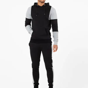 Survêtement en laine respirant confortable personnalisé avec logo brodé pour une utilisation quotidienne en extérieur au printemps-comprend un pantalon de survêtement - Product Image 5