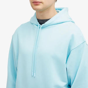 Fourniture directe d'usine vêtements pour hommes sweats à capuche fabrication pakistanaise Streetwear 100% coton sweat à capuche pour hommes en couleur bleu ciel - Product Image 5