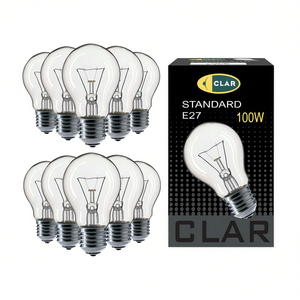 STANDARD CLARA 100W 230V Incandescent <b>Bulbs</b> - Product Image 2
