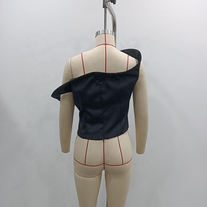 AIMEISI Nuove Bluse e Camicie da Donna alla Moda con Spalle Scoperte, Casual e Semplici - Product Image 6