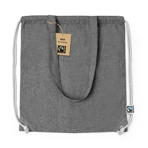 Borse Promozionali Sostenibili Riak Fairtrade, Borsa per Gadget Certificata Fair Trade - Product Image 4