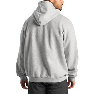 2025 nouveau gros haute qualité poids lourd éponge polaire sweat à capuche vierge pour l'hiver impression en relief pour les vêtements basiques à capuche - Product Image 2