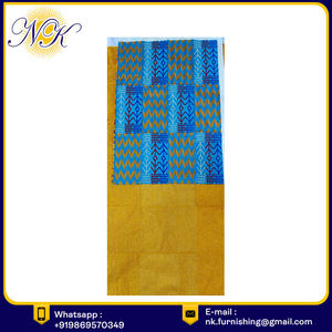 Vestidos Africanos Formales Clásicos de Gran Venta para Mujer, Vestido de Novia Meba Wo Bordado, Tejido Impermeable de Poliéster/Algodón Grueso - Product Image 6