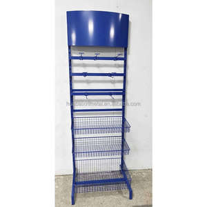 Soporte y estante de exhibición personalizado para aperitivos con fácil montaje para tiendas minoristas y artículos de paquete de alimentos - Product Image 6