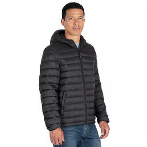 Chaqueta de Invierno Acolchada de Alta Calidad con Cuello Alto, Personalizable, de Doble Cara, Transpirable, Estilo Urbano, Brillante para Hombre - Product Image 6