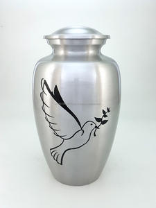 Meilleure qualité d'urnes de crémation faites à la main, prix de gros, urne de crémation en métal pour les cendres humaines et les fournitures funéraires de ACW - Product Image 6