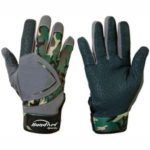 Gants de frappeur de baseball de haute qualité à prix d'usine/Meilleure vente Gants de frappeur de baseball en cuir avec impression de logo personnalisé - Product Image 3