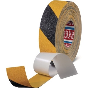 Extra Strong 60954 Black/Yellow Anti-Slip Adhesive <b>Tape</b> 18m Length 50mm Width Flooring Accessories by TESA - Product Image 1