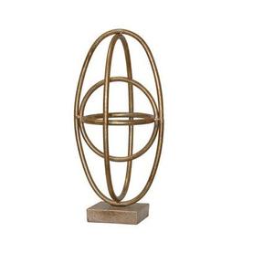 Artisanat en métal Sculpture décorative créative de feuille avec base carrée laiton brut couleur or décoration de table et de salon à la maison - Product Image 2