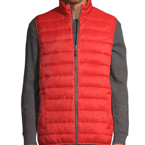 Personnalisé Votre Propre Logo Créer Respirant Coupe-Vent Épais Gilet Sans Manches Bouffant Pour Hommes Avec 100% Polyester Matériel - Product Image 4