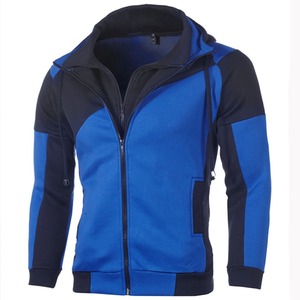 Sudadera con capucha y cremallera de manga larga para hombre, conjunto de chándal informal, respetuoso con el medio ambiente - Product Image 1