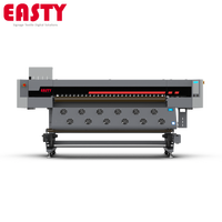 Impresora de sublimación de tinte automática de gran formato de alta velocidad 1,9 m rollo de impresión secundaria de tinte a rollo I3200 A1Dye impresora de papel secundario