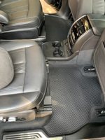 Tapis de sol en PVC tout temps pour BMW X7 4 pièces Ensemble complet avec tapis de coffre Protection robuste Support antidérapant