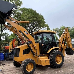 Chargeuse compacte sur pneus JCB Cat avec benne et rétrocaveuse, moteur 4x4, modèles 416e, 430f, 420d, 420F, 420, d'occasion - Product Image 5