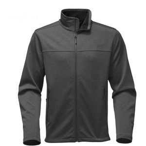100% Polyester Men's Winter Hiking Softshell <b>Jackets</b> Waterproof Breathable <b>Thick</b> Casual Embroidery - Product Image 2