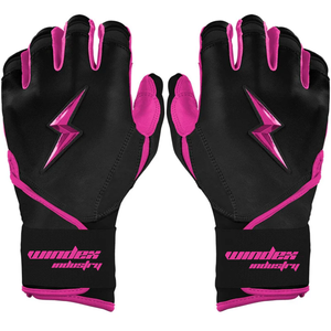 Guantes de bateo estilo Brucebolt de edición limitada de alta calidad 100% guantes de bateo de béisbol de cuero Cabretta Premium - Product Image 1