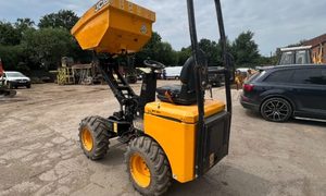 รถตักล้อยาง JCB รุ่น HTD-5 แบบไม่มีมลพิษ ขนาด 1 ตัน แบบเทท้ายสูง พร้อมเครื่องยนต์และลูกปืน สำหรับงานก่อสร้างและจัดสวน - Product Image 3