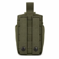 Pochette pour grenade à main, porte-utensiles MOLLE, pochettes de rangement pour gilet de combat, en nylon Cordura 1000D imperméable, découpe laser