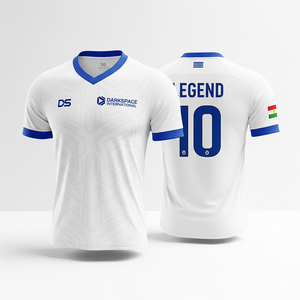 Uniforme de fútbol hecho en fábrica para hombres, jugadores jóvenes y adultos, OEM, venta al por mayor, camiseta de fútbol de poliéster 100% personalizada de alta calidad - Product Image 4