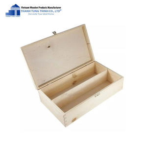 Best Seller Caja de vino Artesanía de madera Embalaje personalizado para caja de exhibición Hecho en Vietnam - Product Image 3