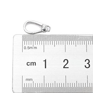 Fermoirs en forme de larme en laiton plaqué argent, connecteur fait main, accessoires de bijouterie JGF BRGOPLK - Product Image 5