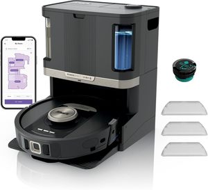 Hot Selling Black <b>Power</b> Detect Robot Vacuum Cleaner with 60 Day Self emptying and Cleaning Base - Product Image 1