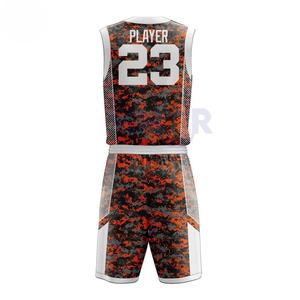 Uniforme de basket-ball pour hommes et jeunes de haute qualité personnalisé maillot d'équipe imprimé par transfert de chaleur Technique de sublimation Logo vêtements de sport - Product Image 2
