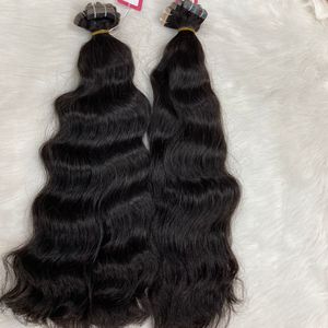 Wholesale 100% Natural Vietnamese Remy Hair Extensions Clip-in Wavy Loose Deep Wave Virgin Cuticle Aligned Tape Chinese Hair - Product Image 2
