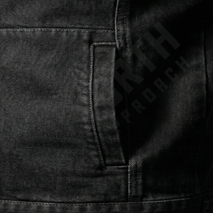 Chaqueta Vaquera Acolchada de Invierno para Hombre, Nueva Colección, 100% Algodón, Cierre de Cremallera, Estilo Vintage, Lavada, con Capucha, Resistente al Viento - Product Image 5