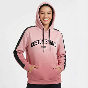 เสื้อฮู้ดสไตล์วินเทจแบบสปอร์ต OEM ผ้าฟลีซ ปักโลโก้ตามสั่ง ผ้าคอตตอนผสมเนื้อหนา ทรงโอเวอร์ไซส์ เสื้อสเวตเชิ้ตแบบสวมหัว ยูนิเซ็กส์ - Product Image 1