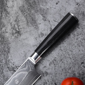 มีดทำครัวด้ามไม้ pakka มีดเชฟมืออาชีพสไตล์ญี่ปุ่น - Product Image 5