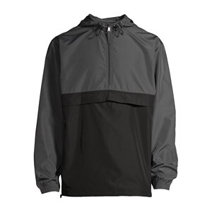 Veste coupe-vent à demi-zip pour homme, légère et flexible, idéale pour les aventures en plein air, tissu extensible - Product Image 1