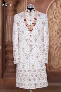 Concepteur Sherwani pour Hommes Boutique Pièce Sherwani Dernières Mens Sherwani Ensembles Indien Traditionnel De Mariage Usure - Product Image 2