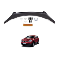 Protection de capot avant style sport ABS pour Nissan Qashqai 2007-2010, déflecteur de vent, installation facile, protection anti-insectes, ajustement OEM