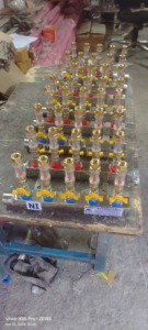 Collecteur d'eau Dubey International 6 entrées 6 sorties avec débitmètre, sans rouille et longue durée de vie - Product Image 5