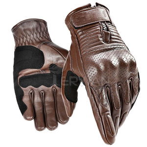 Guantes de moto genuinos reales Guantes de carreras de motos de cuero de vaca Guantes de moto de la mejor calidad - Product Image 2