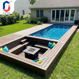 Piscina Modular Prefabricada con Brasero, Piscina Portátil de Fibra de Vidrio - Product Image 5