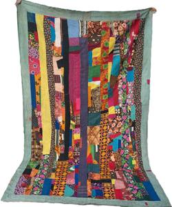 Alfombra vintage Kantha - Product Image 1