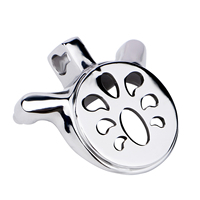 Nouvelle sangle sur serrure de chasteté plate poreuse avec 4 anneaux de bite incurvés de taille Invisible Wear Dispositif de chasteté de retenue du pénis masculin