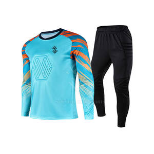 Uniforme de Portero de Fútbol OEM de la Mejor Fabricación, Pantalones Cortos Duraderos, Precio Bajo, 100% Poliéster, Ligero, Transpirable, Personalizable - Product Image 1